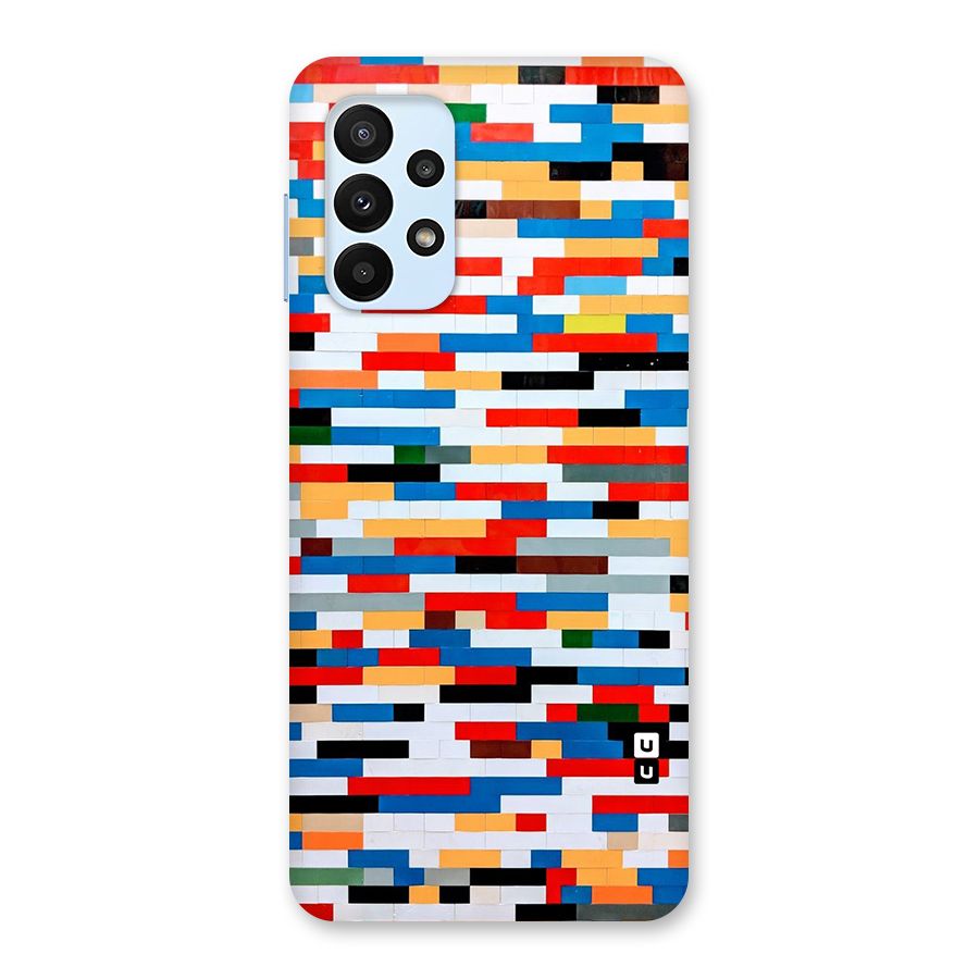 Cool Colors Collage Pattern Art Back Case for Galaxy A23
