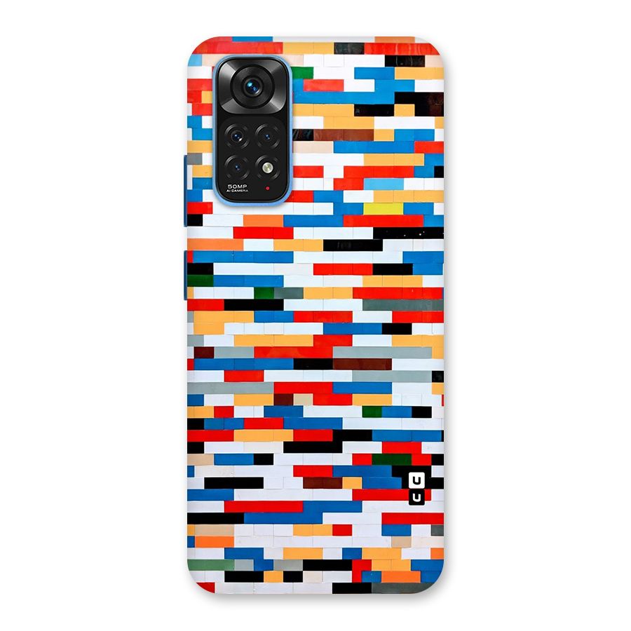 Cool Colors Collage Pattern Art Back Case for Redmi Note 11S
