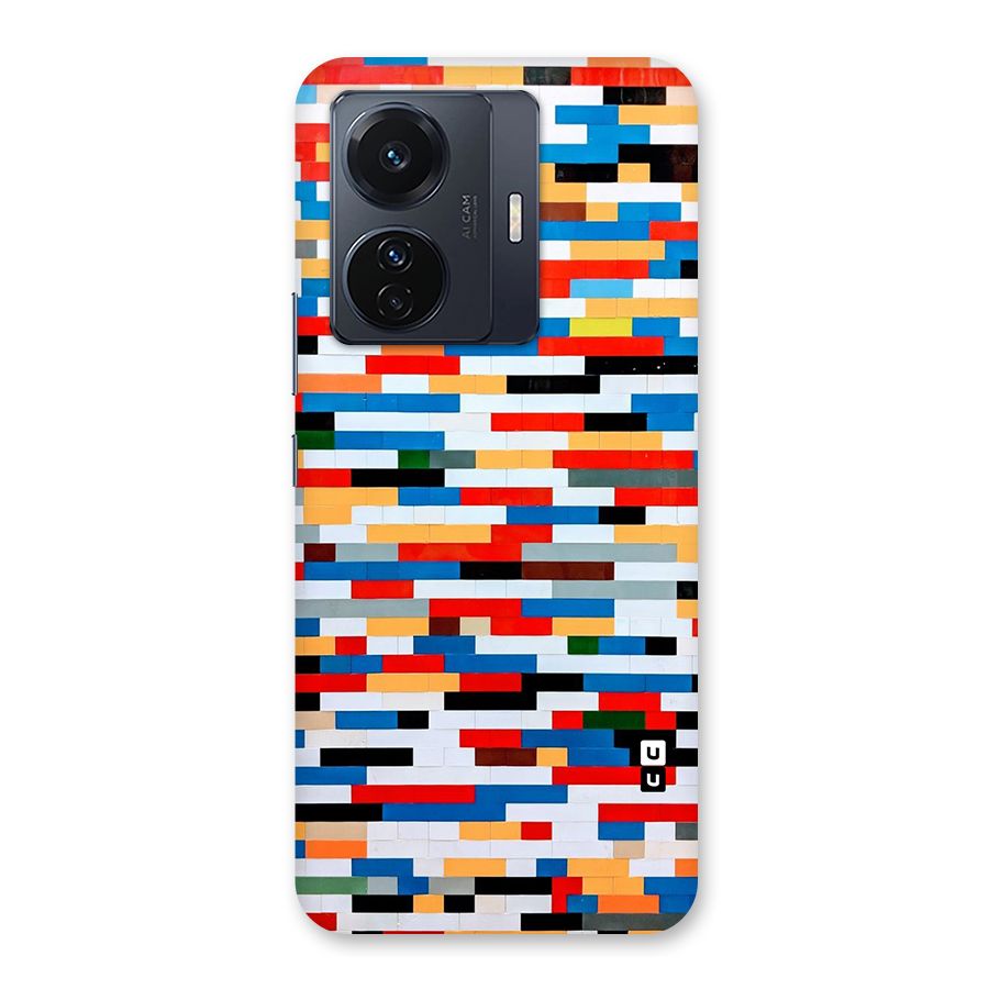 Cool Colors Collage Pattern Art Back Case for Vivo T1 Pro