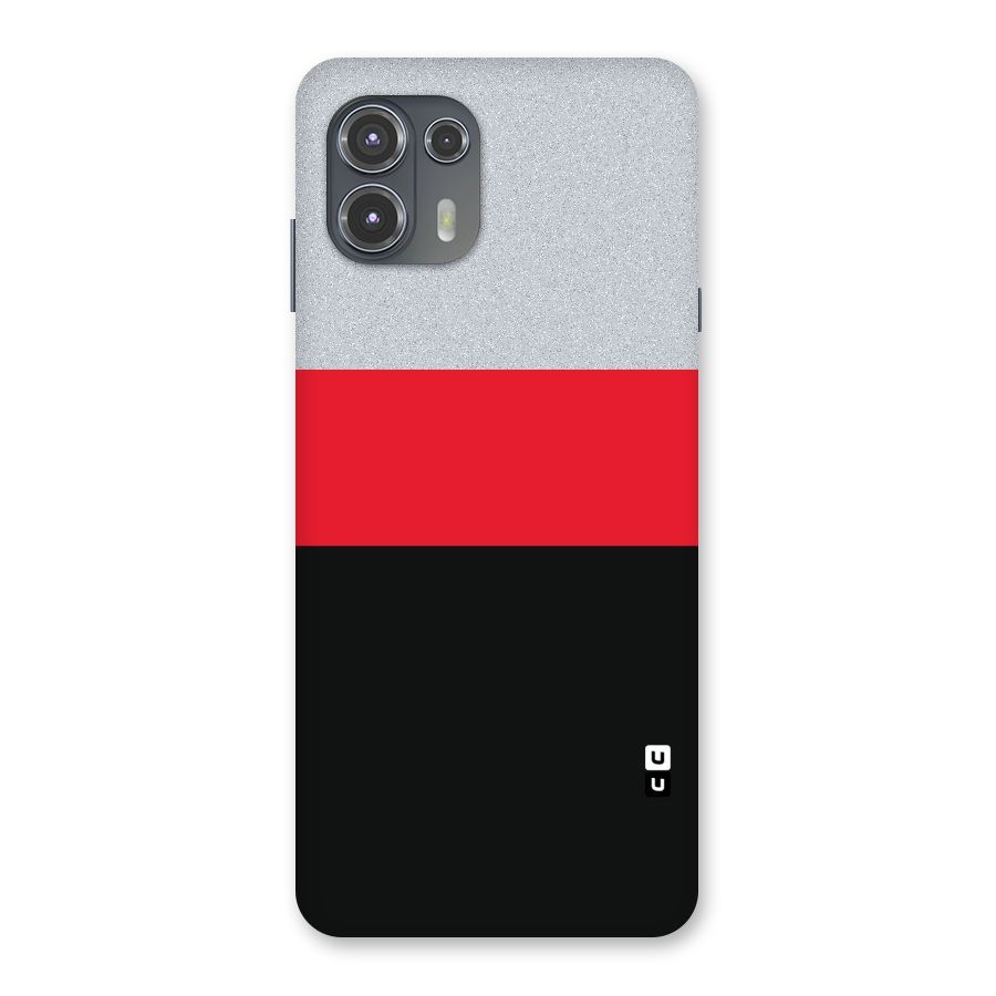 Cool Melange Stripe Back Case for Motorola Edge 20 Fusion