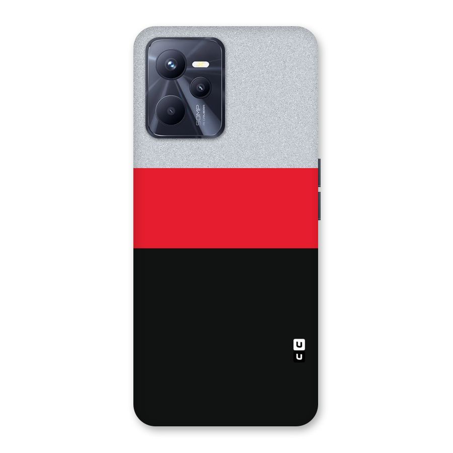 Cool Melange Stripe Back Case for Realme C35