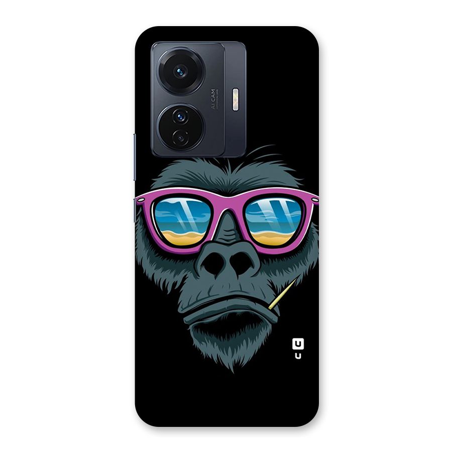 Cool Monkey Beach Sunglasses Back Case for Vivo T1 Pro