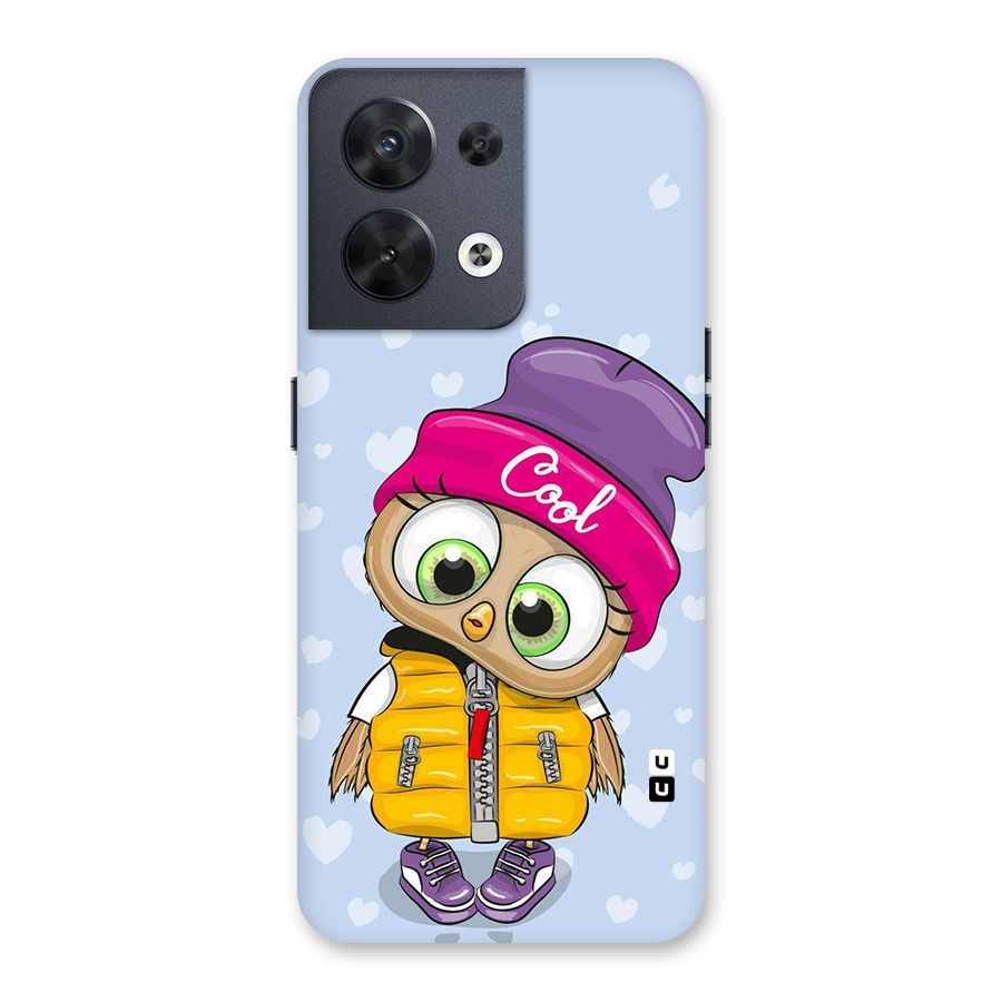 Cool Owl Back Case for Oppo Reno8 5G