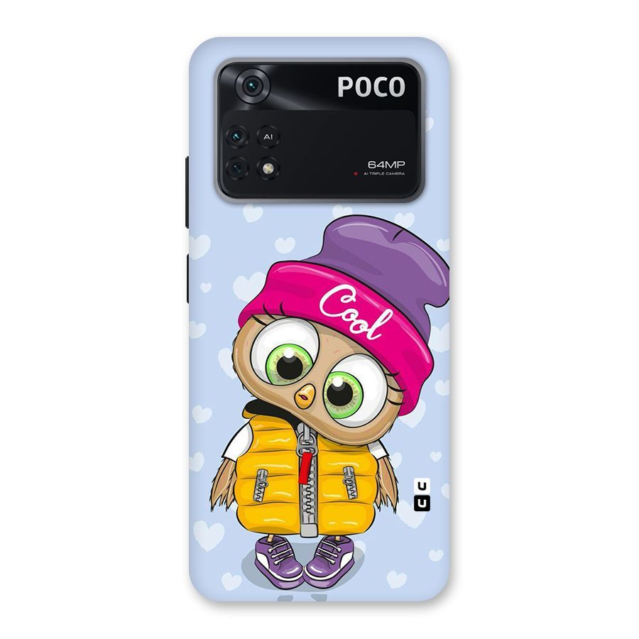 Cool Owl Back Case for Poco M4 Pro 4G