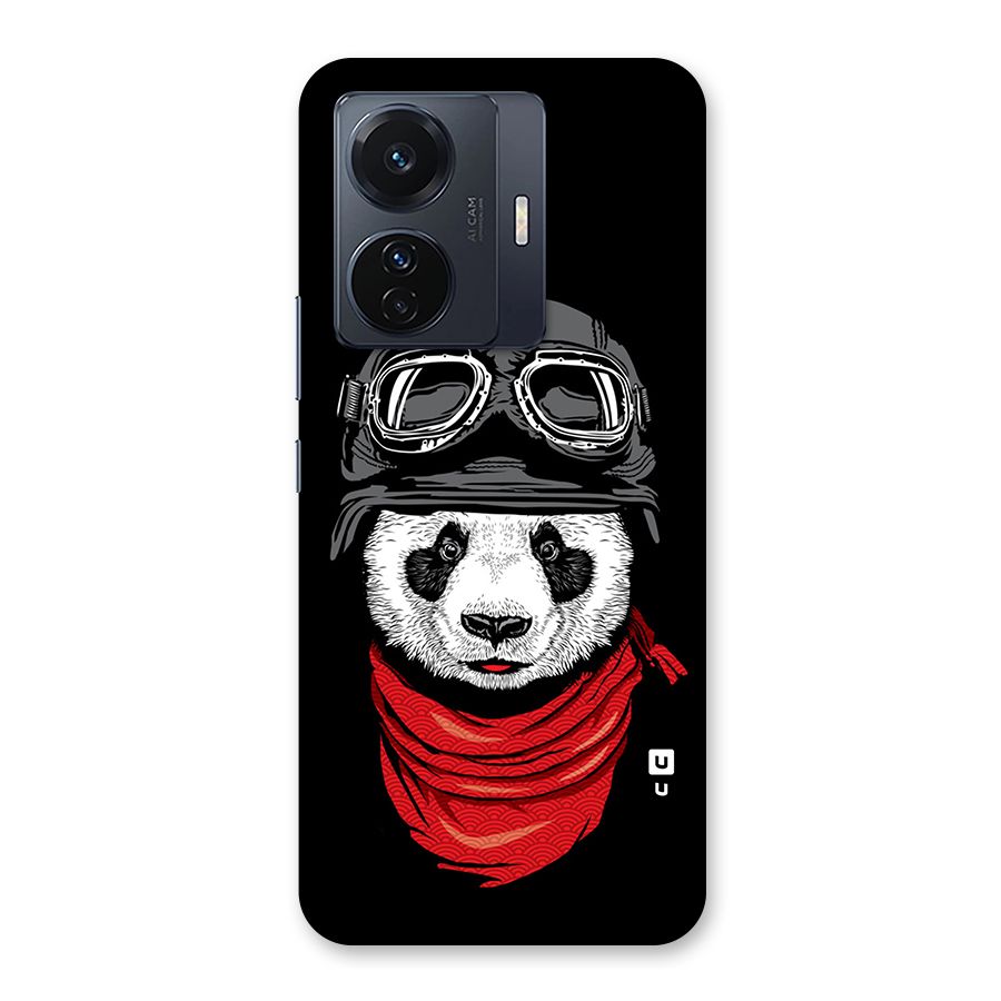 Cool Panda Soldier Art Back Case for Vivo T1 Pro