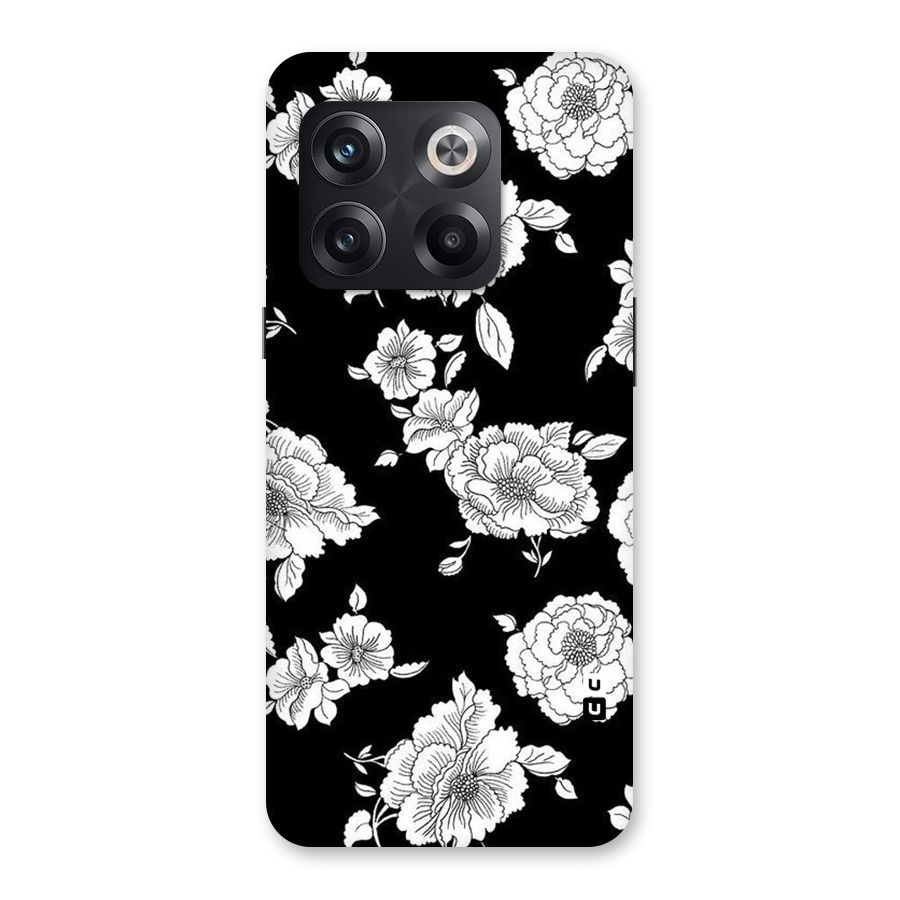 Cool Pattern Flowers Back Case for OnePlus 10T