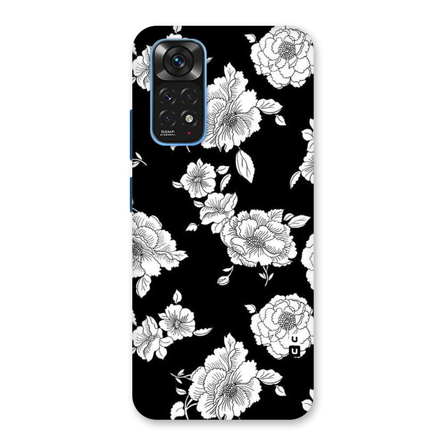 Cool Pattern Flowers Back Case for Redmi Note 11S