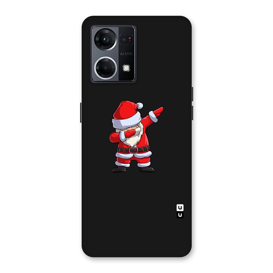 Cool Santa Dab Glass Back Case for Oppo F21 Pro 5G