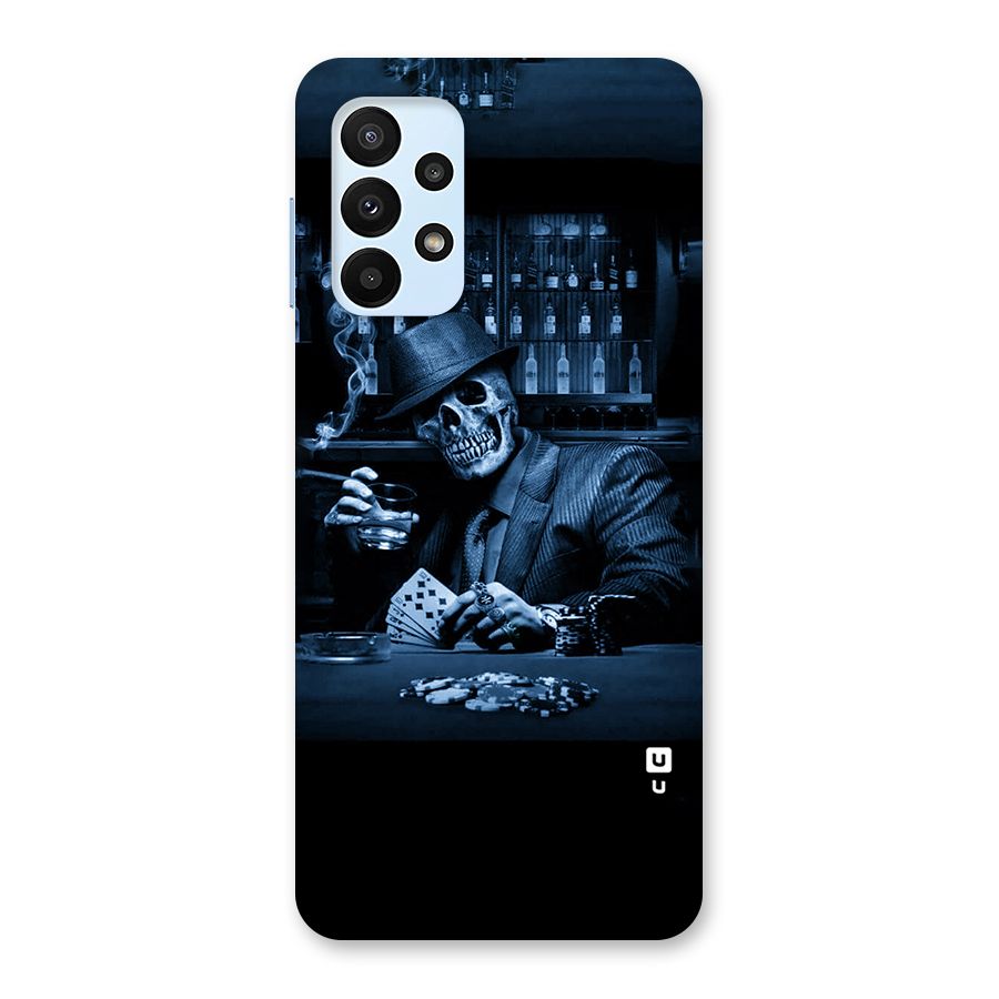 Cool Skull Cards Back Case for Galaxy A23