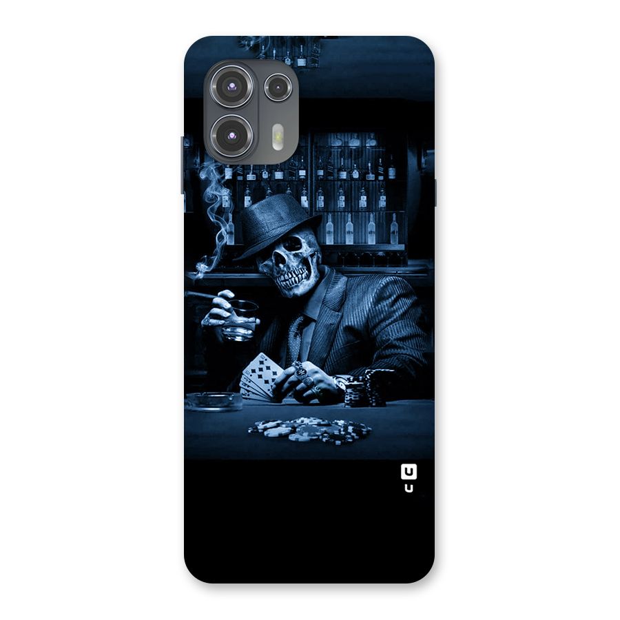 Cool Skull Cards Back Case for Motorola Edge 20 Fusion