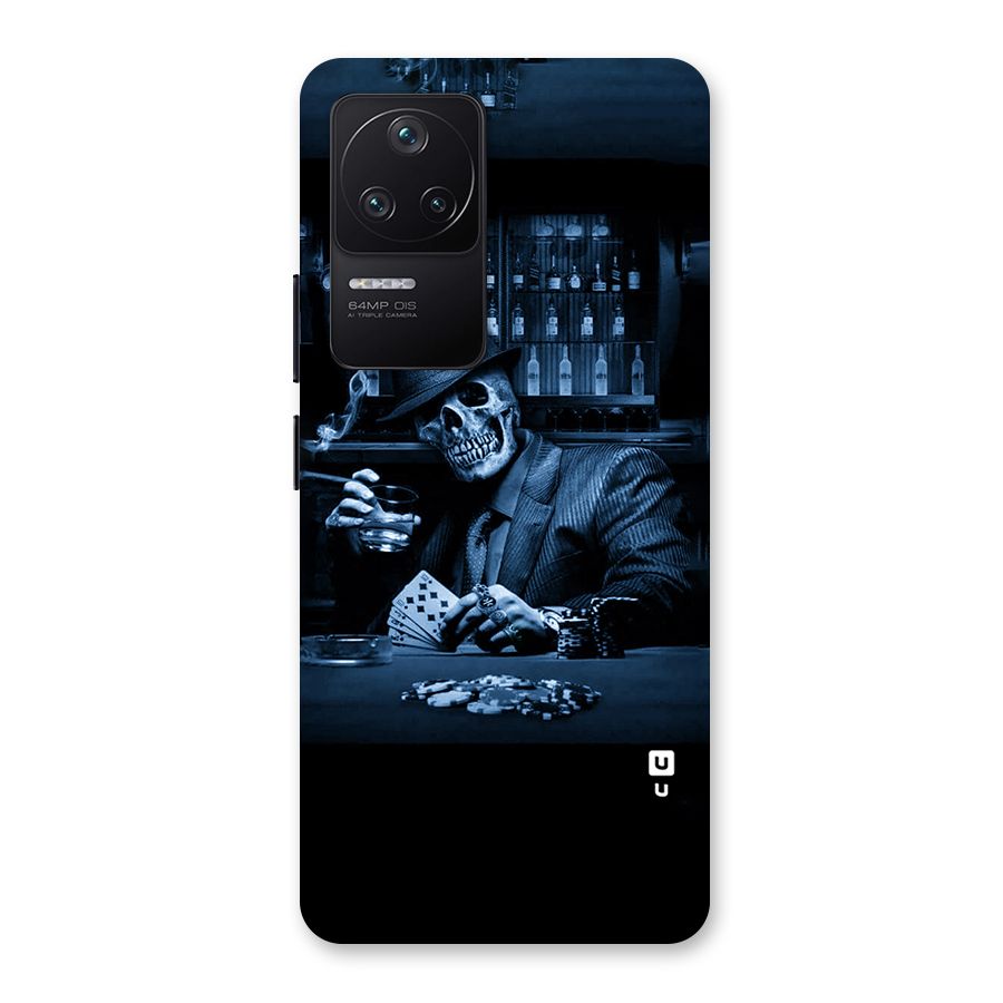 Cool Skull Cards Back Case for Poco F4 5G