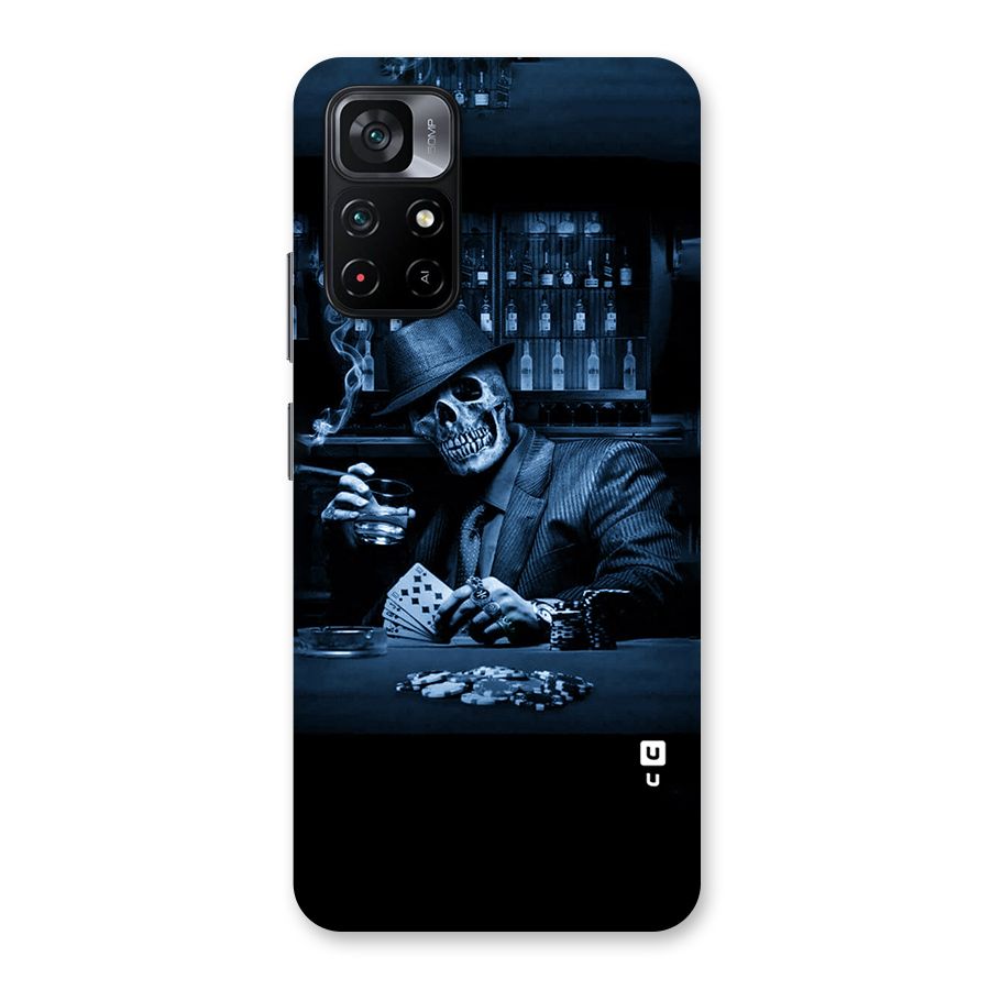 Cool Skull Cards Back Case for Poco M4 Pro 5G