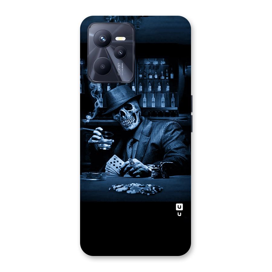 Cool Skull Cards Back Case for Realme C35