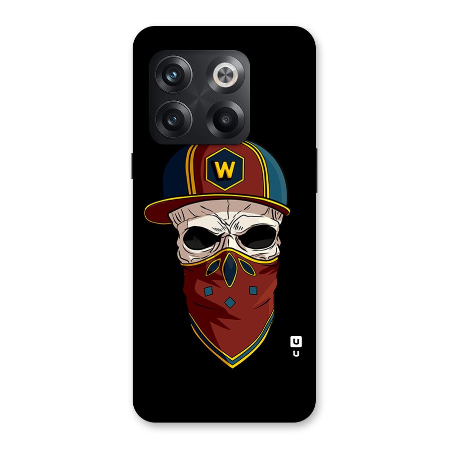 Cool Skull Mask Cap Back Case for OnePlus 10T