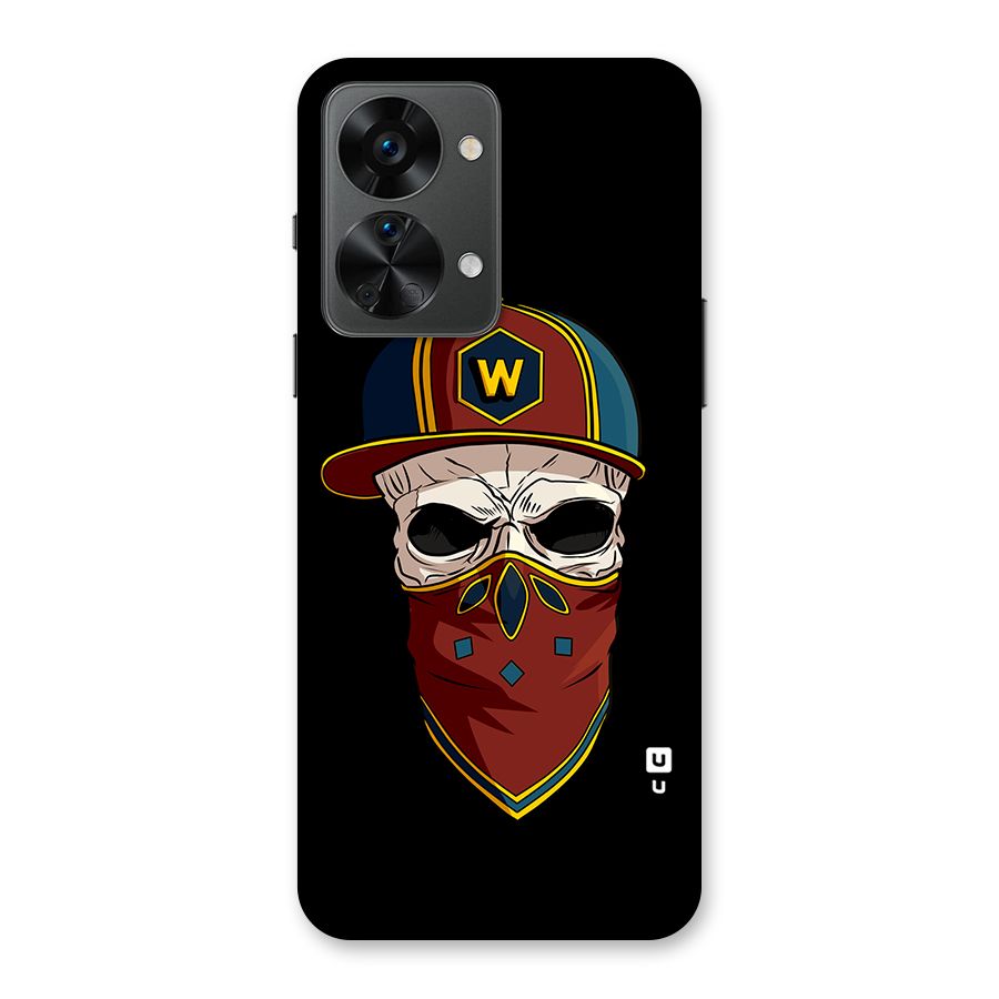 Cool Skull Mask Cap Back Case for OnePlus Nord 2T