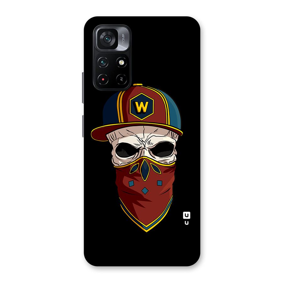 Cool Skull Mask Cap Back Case for Poco M4 Pro 5G