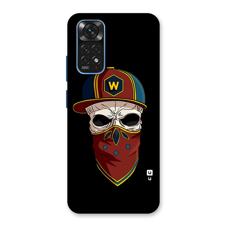 Cool Skull Mask Cap Back Case for Redmi Note 11S