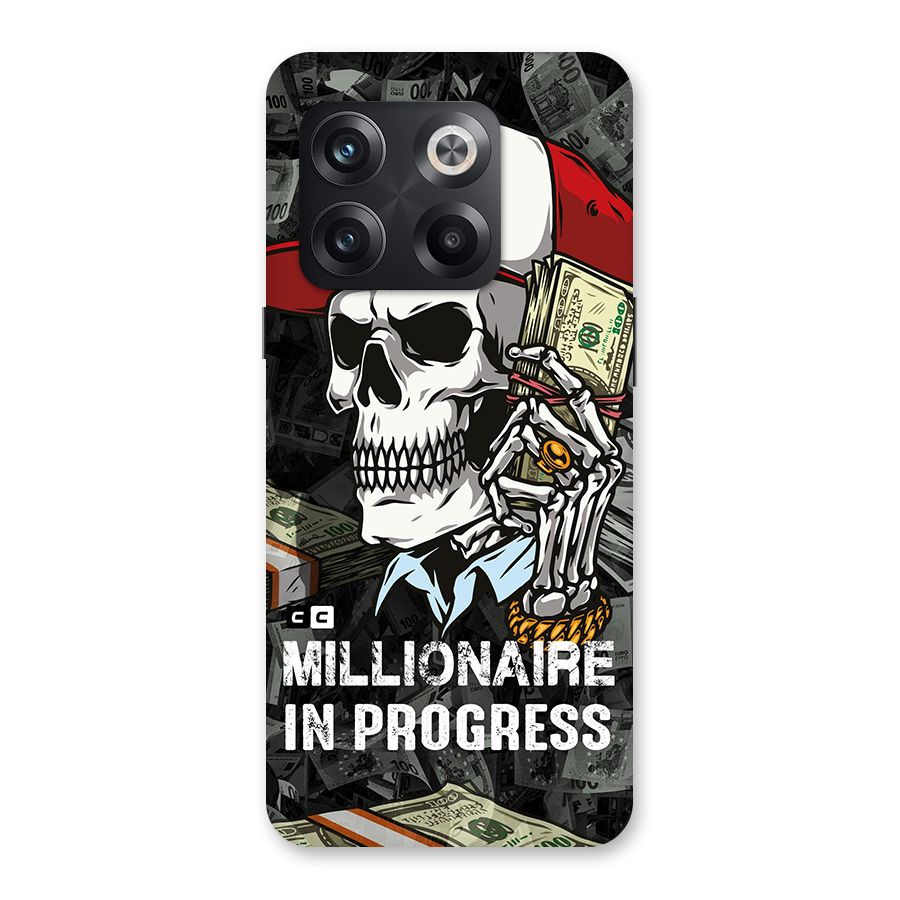 Cool Skull Millionaire In Progress Back Case for OnePlus 10T