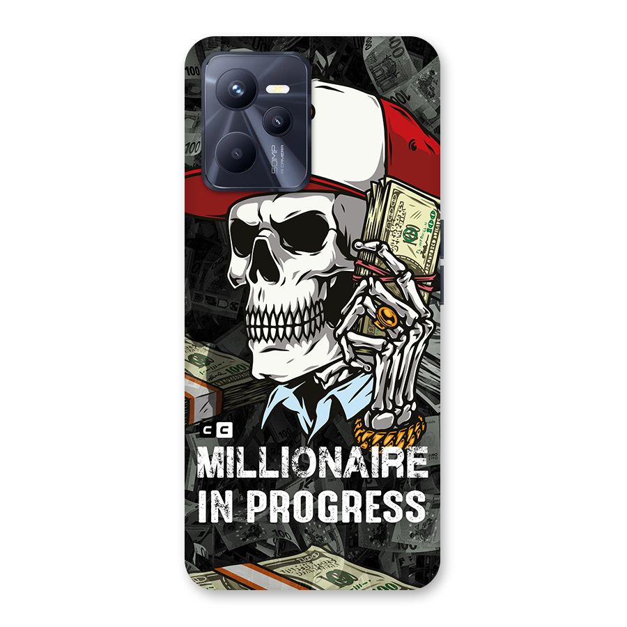 Cool Skull Millionaire In Progress Back Case for Realme C35