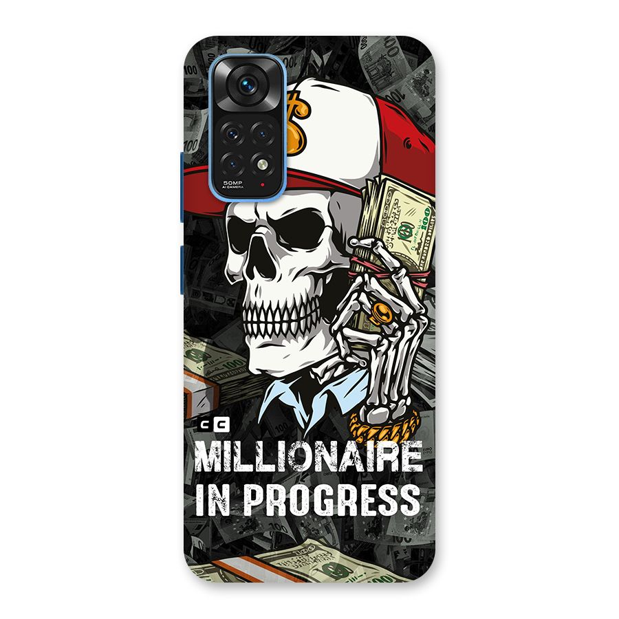 Cool Skull Millionaire In Progress Back Case for Redmi Note 11
