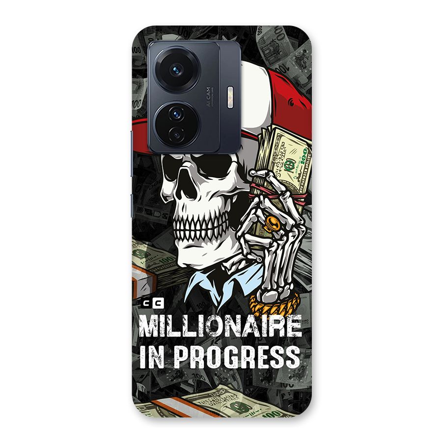 Cool Skull Millionaire In Progress Back Case for Vivo iQOO Z6 Pro
