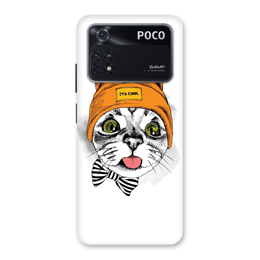 Cool cat Back Case for Poco M4 Pro 4G