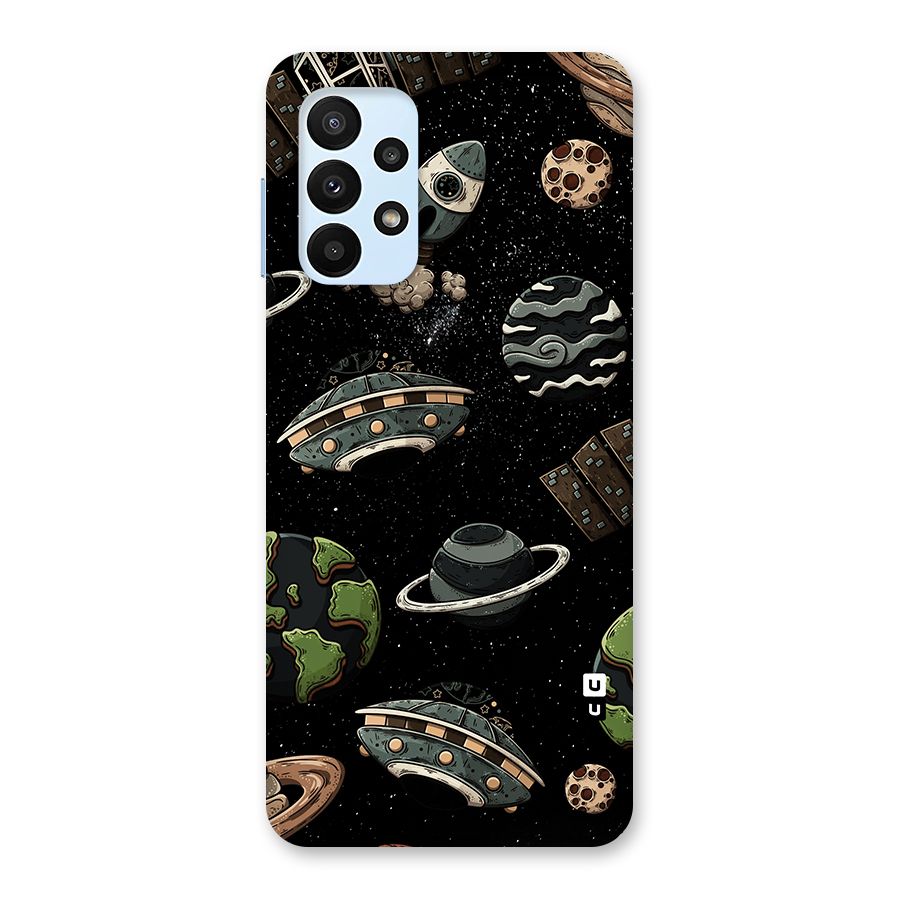 Cosmos Night Sky Anime Pattern Back Case for Galaxy A23