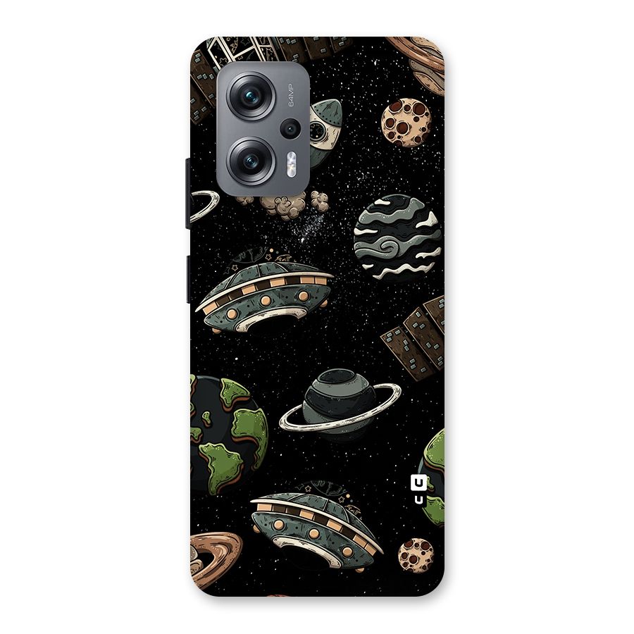 Cosmos Night Sky Anime Pattern Back Case for Redmi K50i
