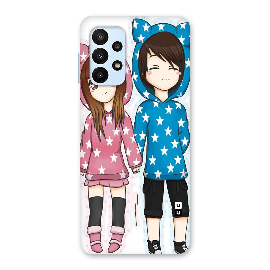 Couple In Stars Back Case for Galaxy A23
