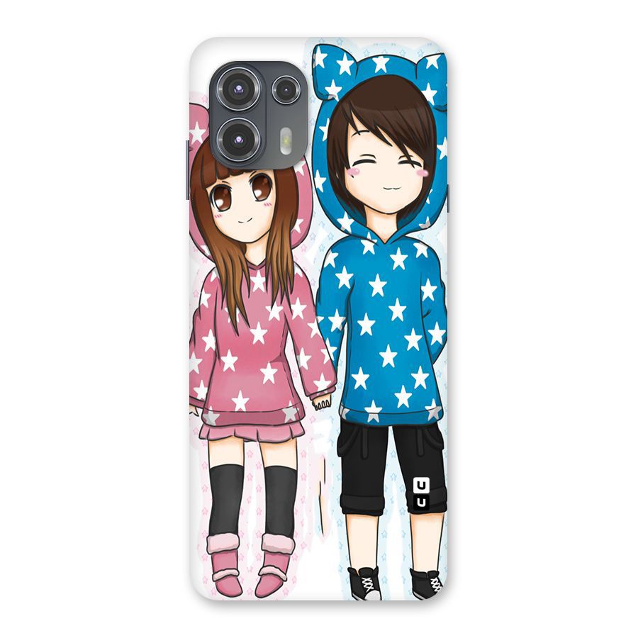 Couple In Stars Back Case for Motorola Edge 20 Fusion