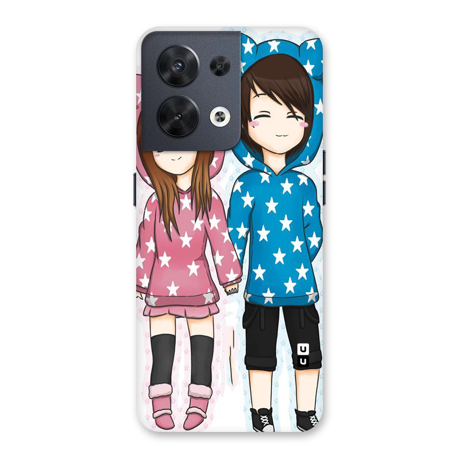 Couple In Stars Back Case for Oppo Reno8 5G