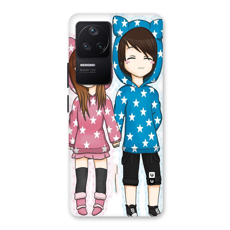 Couple In Stars Back Case for Poco F4 5G