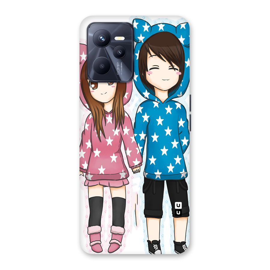 Couple In Stars Back Case for Realme C35