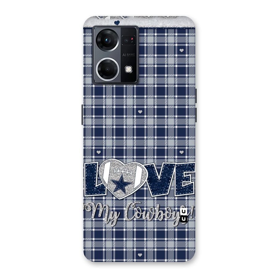 Cowboy Love Glass Back Case for Oppo F21 Pro 5G