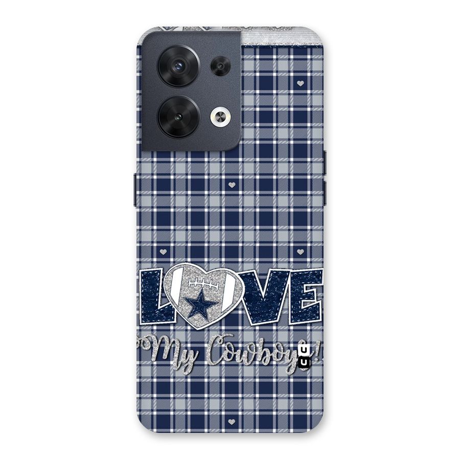 Cowboy Love Back Case for Oppo Reno8 5G