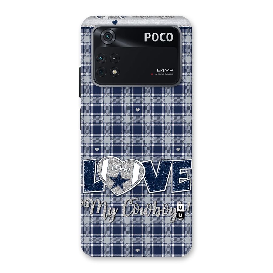 Cowboy Love Back Case for Poco M4 Pro 4G