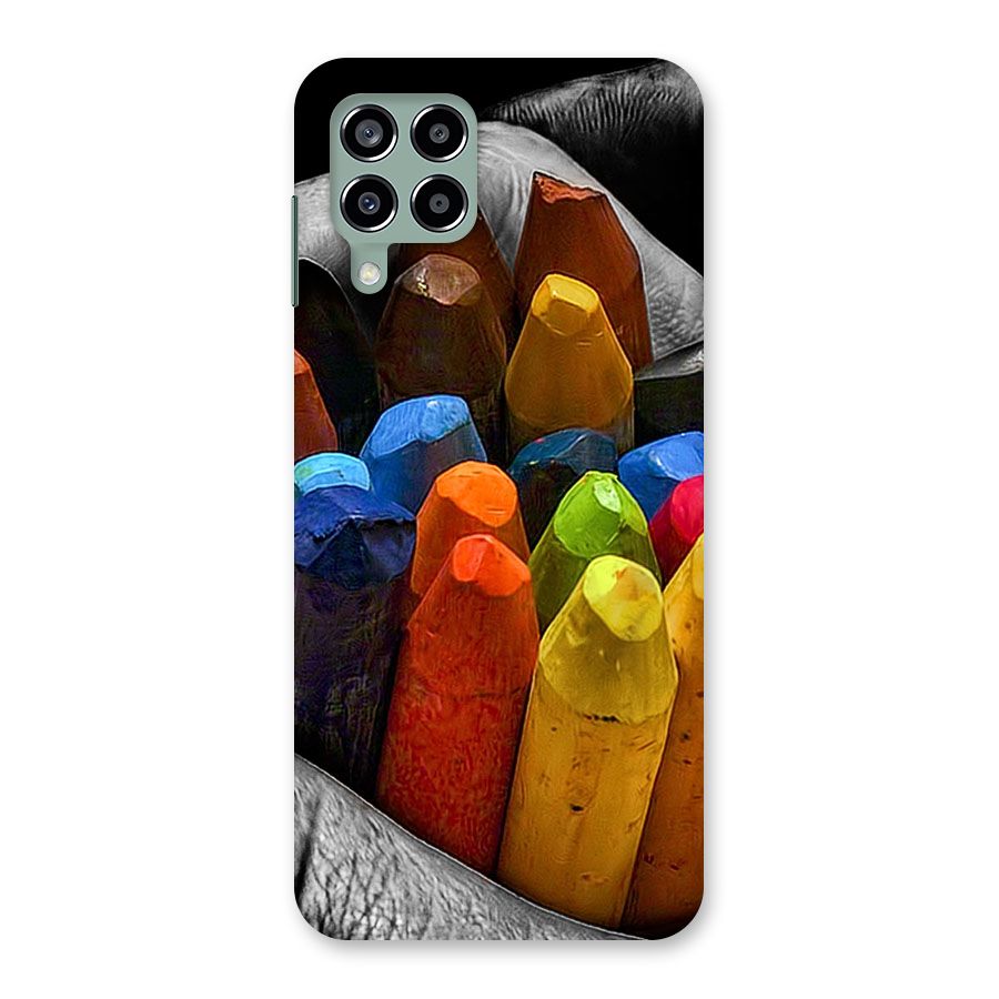 Crayons Beautiful Back Case for Galaxy M33