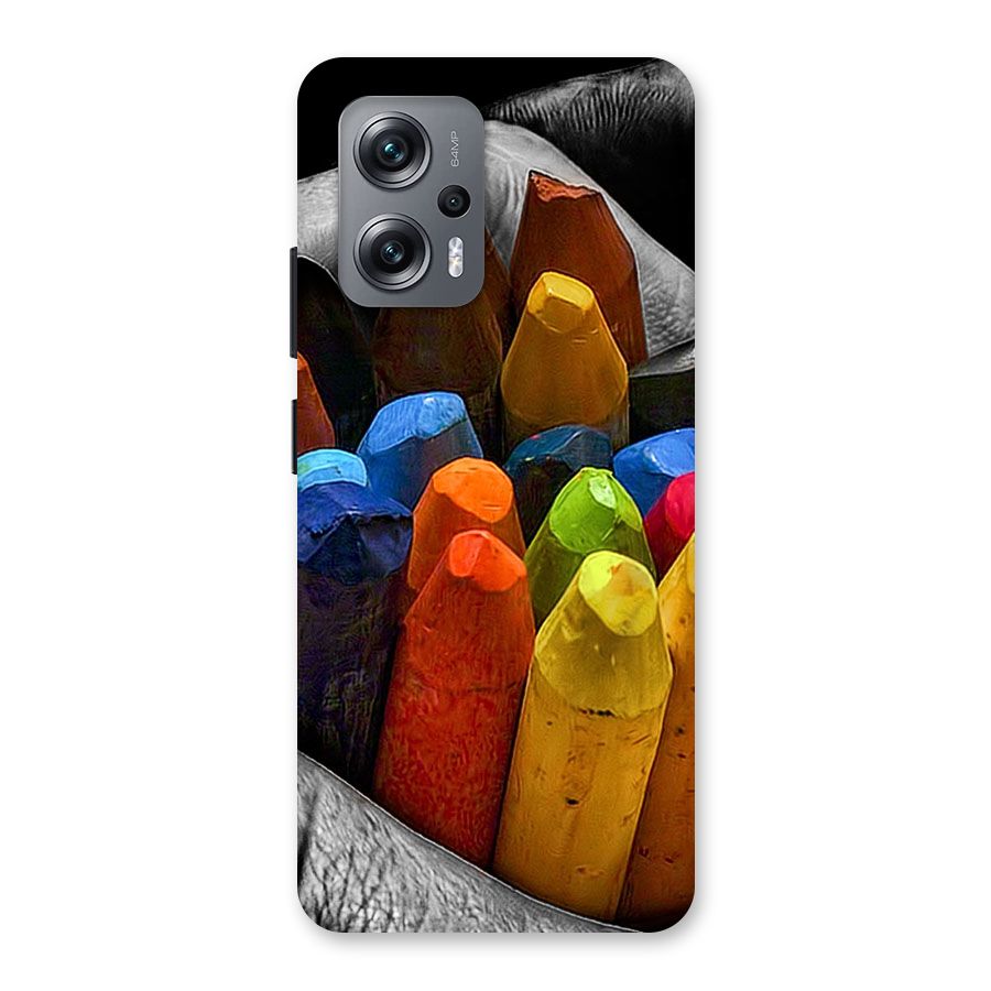 Crayons Beautiful Back Case for Redmi K50i