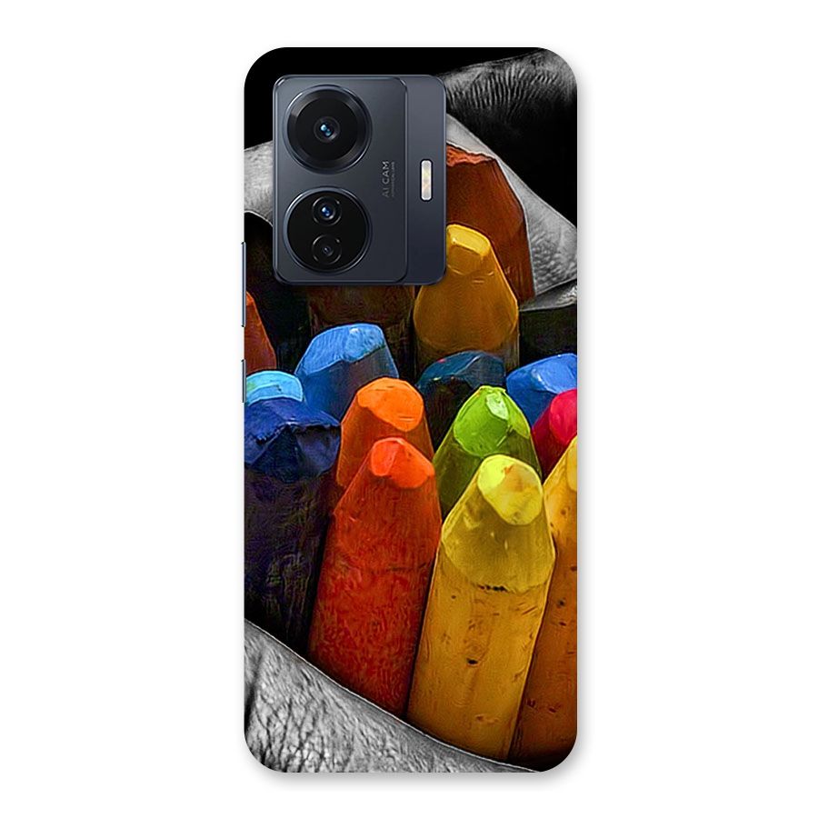 Crayons Beautiful Back Case for Vivo T1 Pro