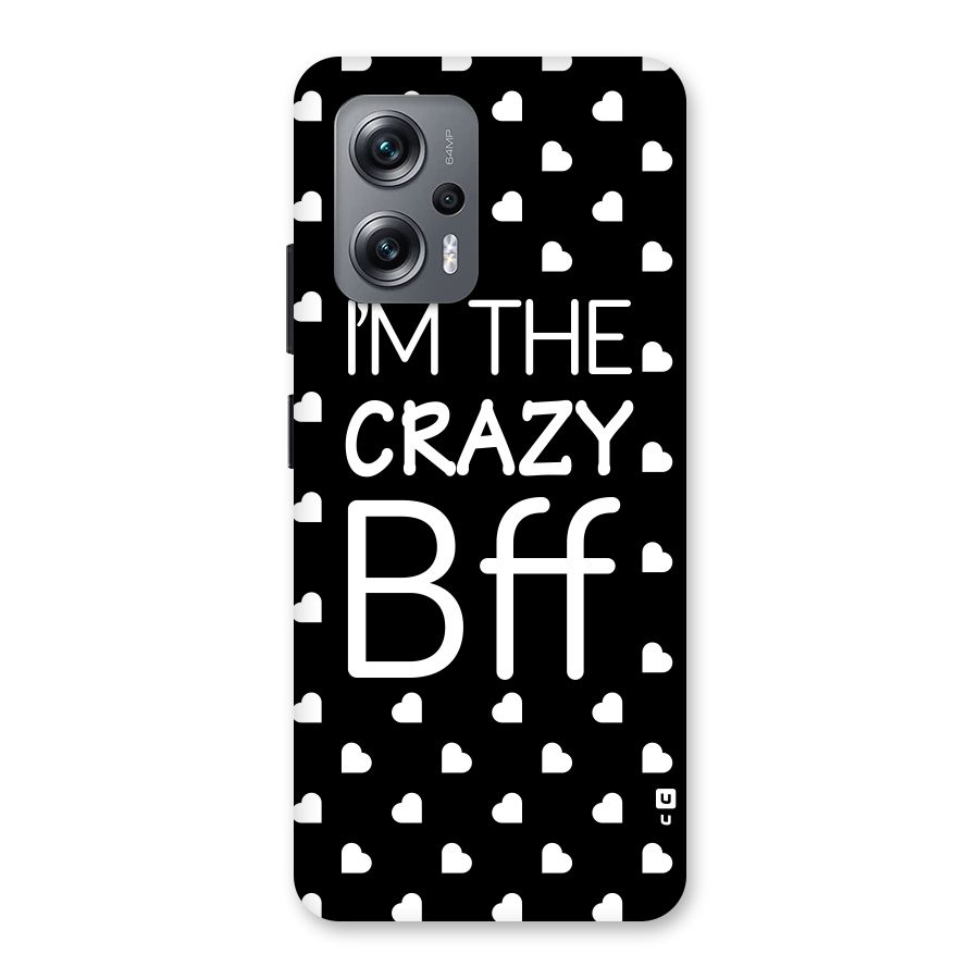 Crazy Bff Back Case for Redmi K50i