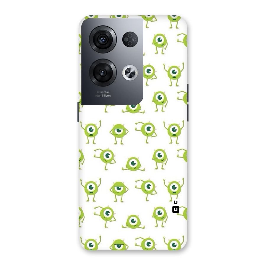Crazy Green Maniac Back Case for Oppo Reno8 Pro 5G