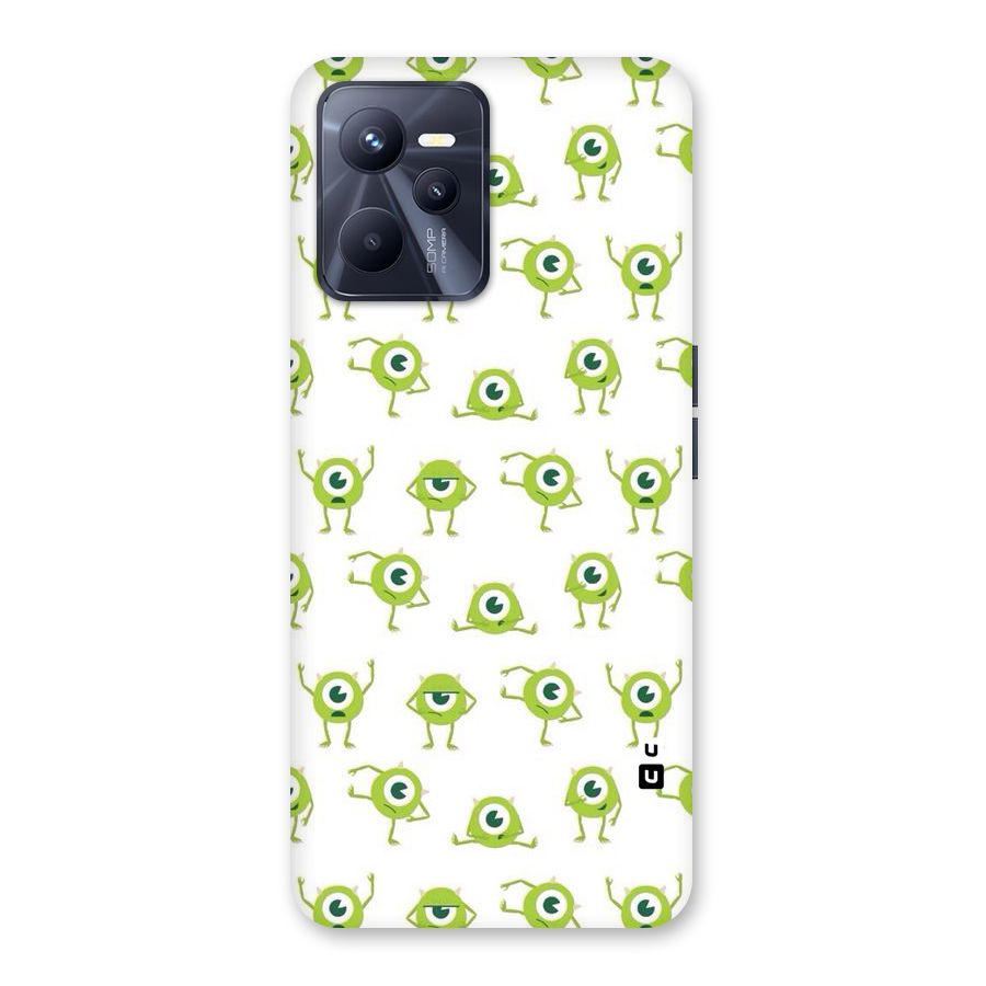 Crazy Green Maniac Back Case for Realme C35