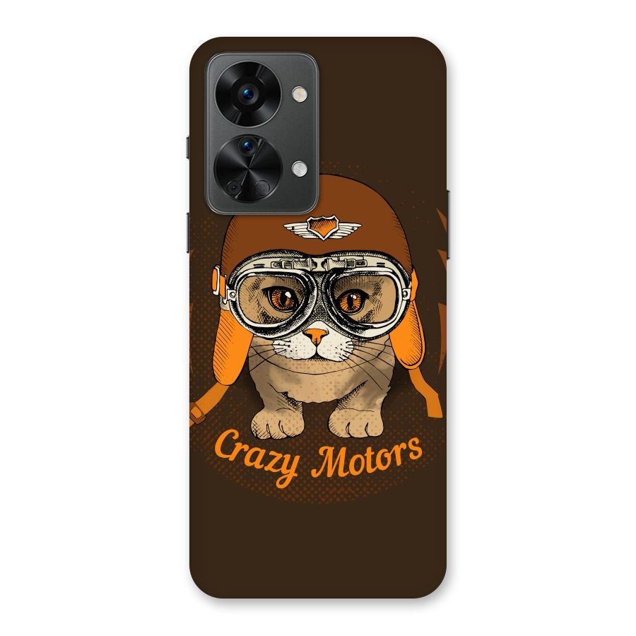 Crazy cat Back Case for OnePlus Nord 2T