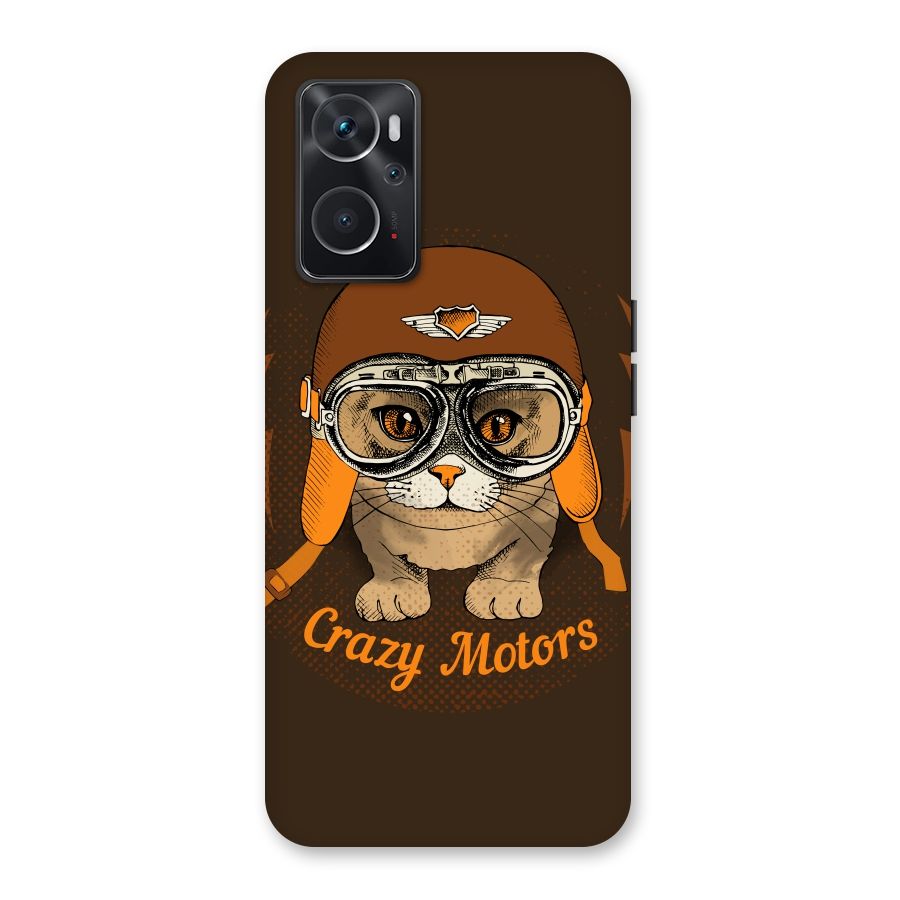 Crazy cat Back Case for Oppo K10 4G