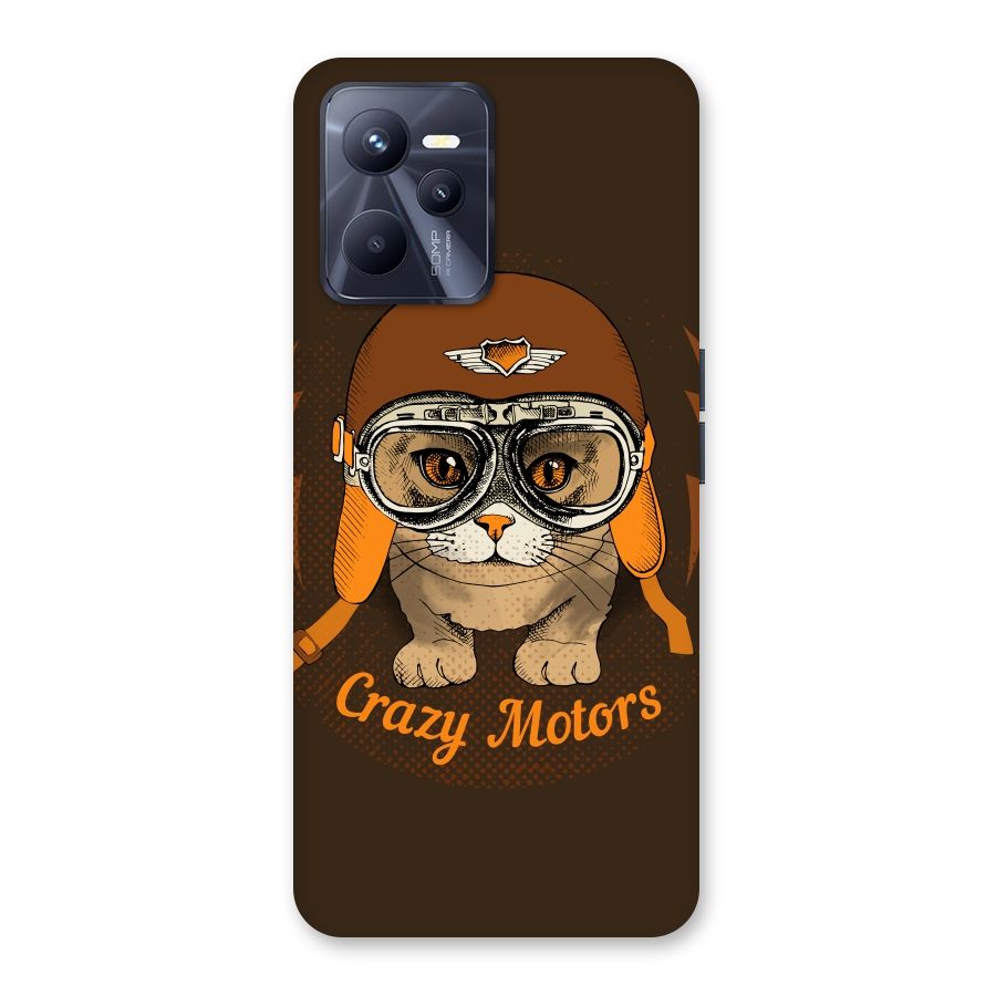 Crazy cat Back Case for Realme C35