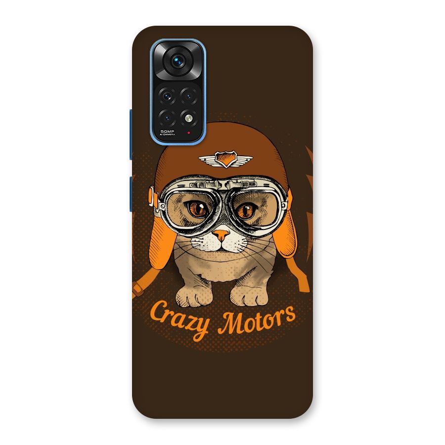 Crazy cat Back Case for Redmi Note 11S