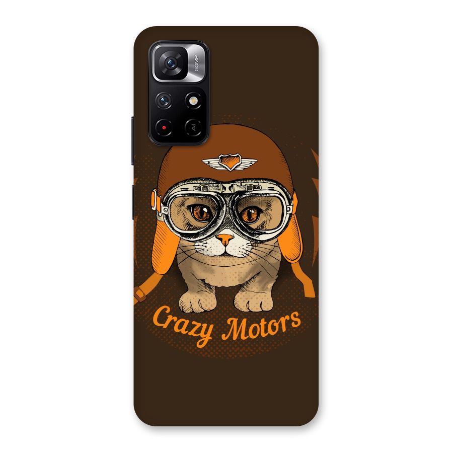 Crazy cat Back Case for Redmi Note 11T 5G