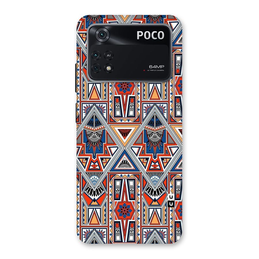 Creative Aztec Art Back Case for Poco M4 Pro 4G