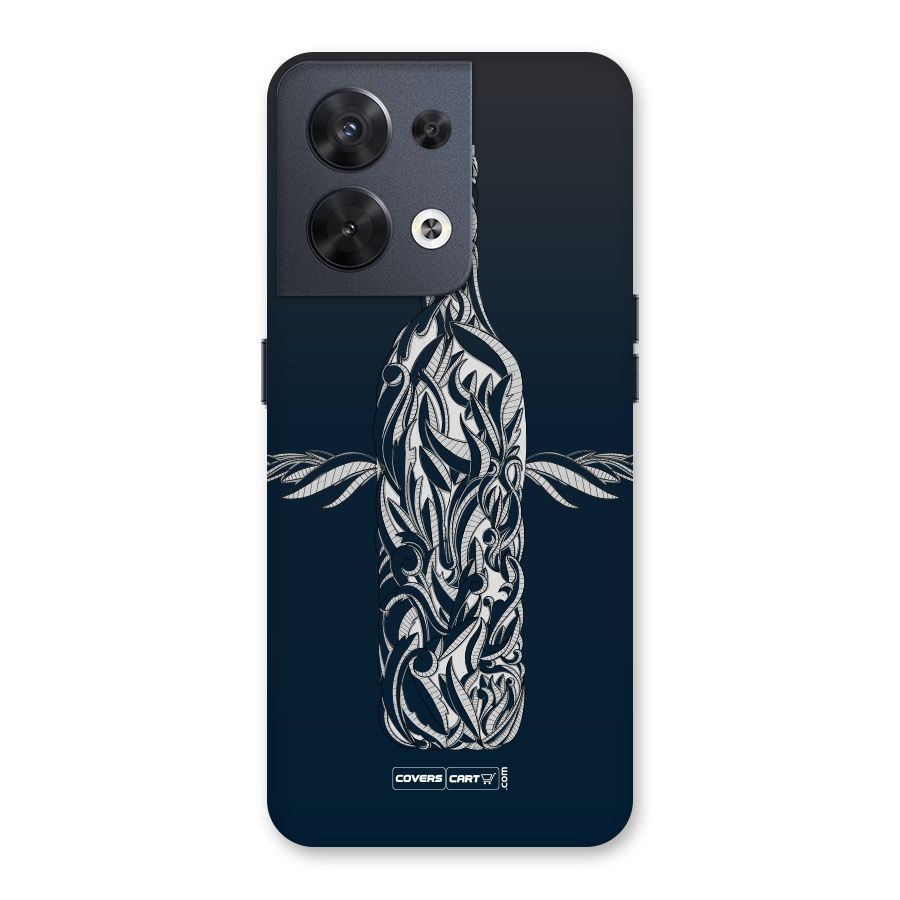 Creative Bottle Back Case for Oppo Reno8 5G