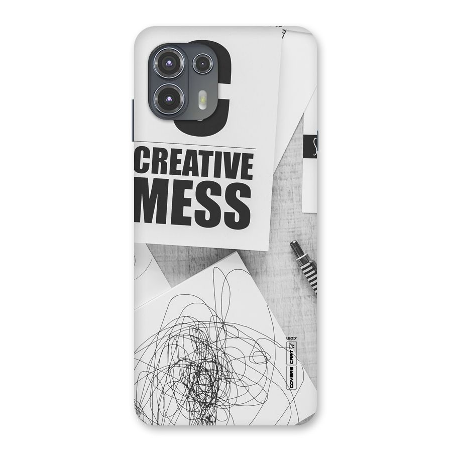 Creative Mess Back Case for Motorola Edge 20 Fusion
